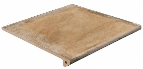 Клинкерная ступень фронтальная Alhamar Paja Exagres 330x330x30/11 мм