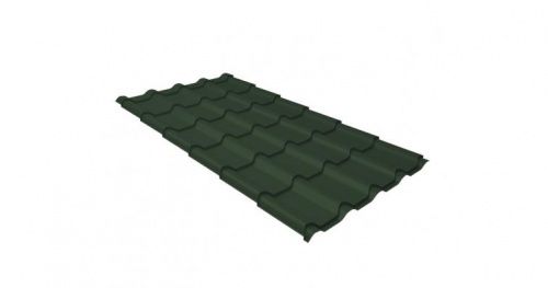Металлочерепица Kamea Velur 20 RAL 6020 хромовая зелень